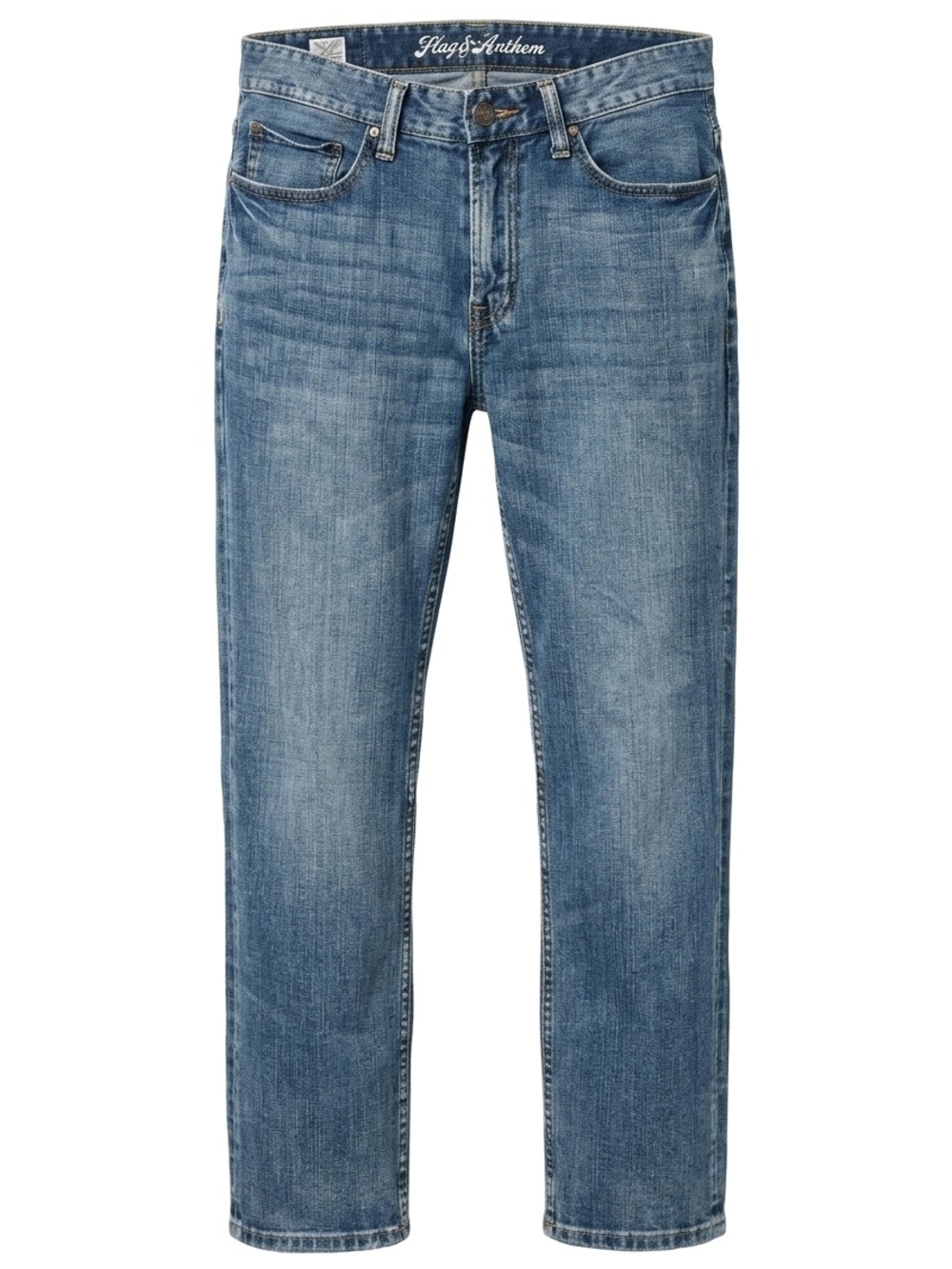 Flag & Anthem Men's Blue Denim Jeans